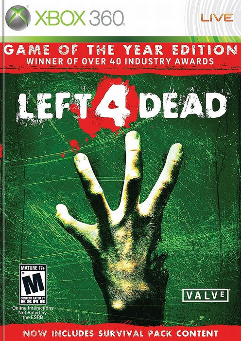 Left 4 Dead Game of the Year Edition (Xbox 360) - for just $0! 