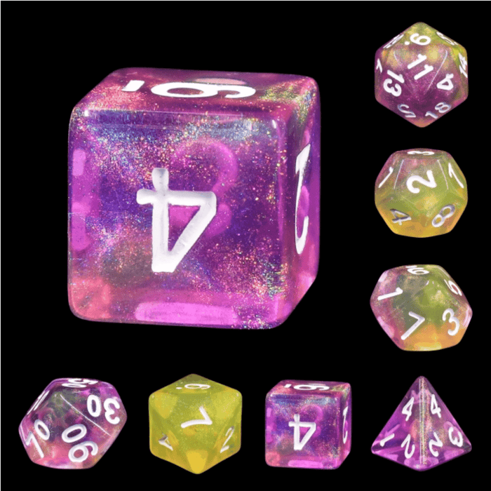 Lemon Jelly RPG Dice Set - for just $10.99! 