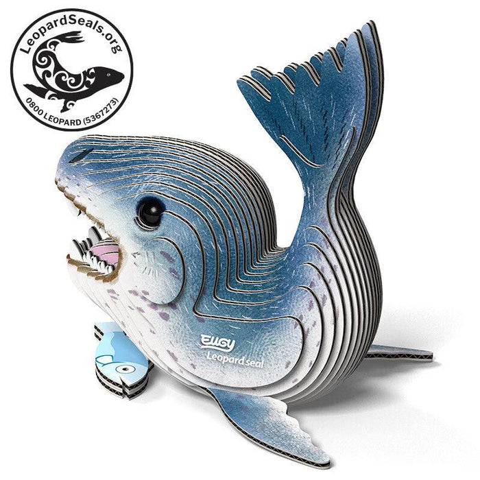 Leopard Seal 3D Cardboard Model Kit Eugy - for just $11.99! 