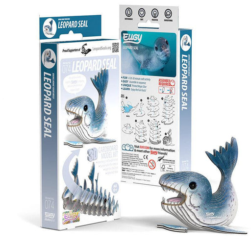 Leopard Seal 3D Cardboard Model Kit Eugy - for just $11.99! 