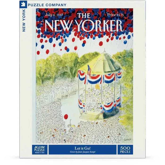 Let it Go! The New Yorker 500 Piece Jigsaw Puzzle NYPC - for just $26.99! 