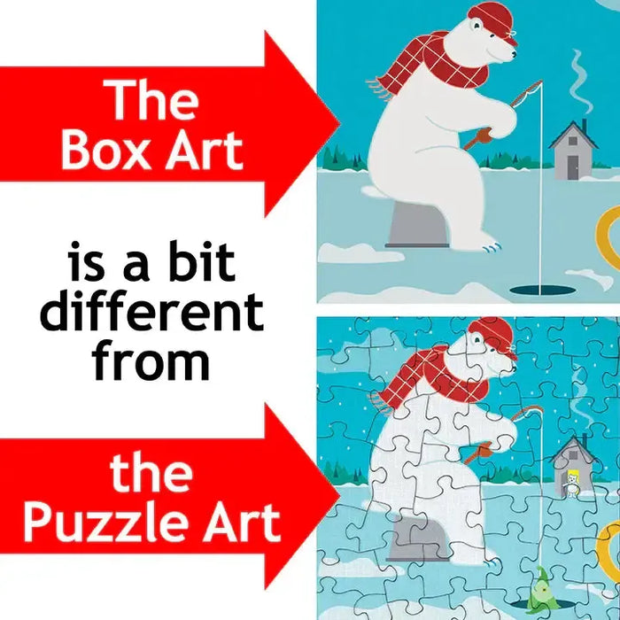 Let it Snow "Something's Amiss!" 1000 Piece Jigsaw Puzzle PuzzleTwist - for just $25.99! 