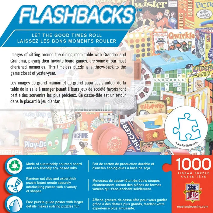 Let the Good Times Roll Flashbacks 1000 Piece Jigsaw Puzzle MasterPieces - for just $17.99! 