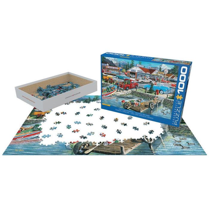 Let’s go Fishing 1000 Piece Jigsaw Puzzle Eurographics - for just $19.99! 