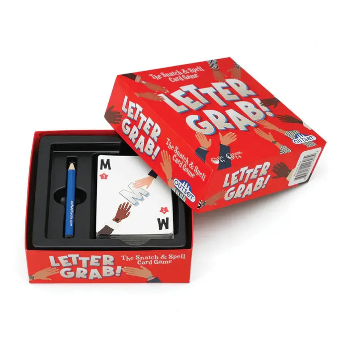 Letter Grab! - The Snatch & Spell Card Game - Outset - for just $14.99! 