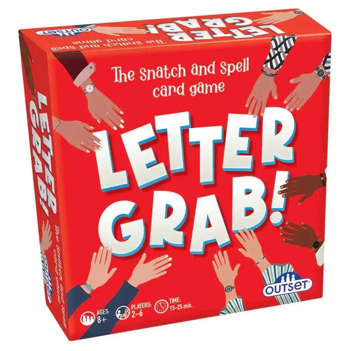 Letter Grab! - The Snatch & Spell Card Game - Outset - for just $14.99! 