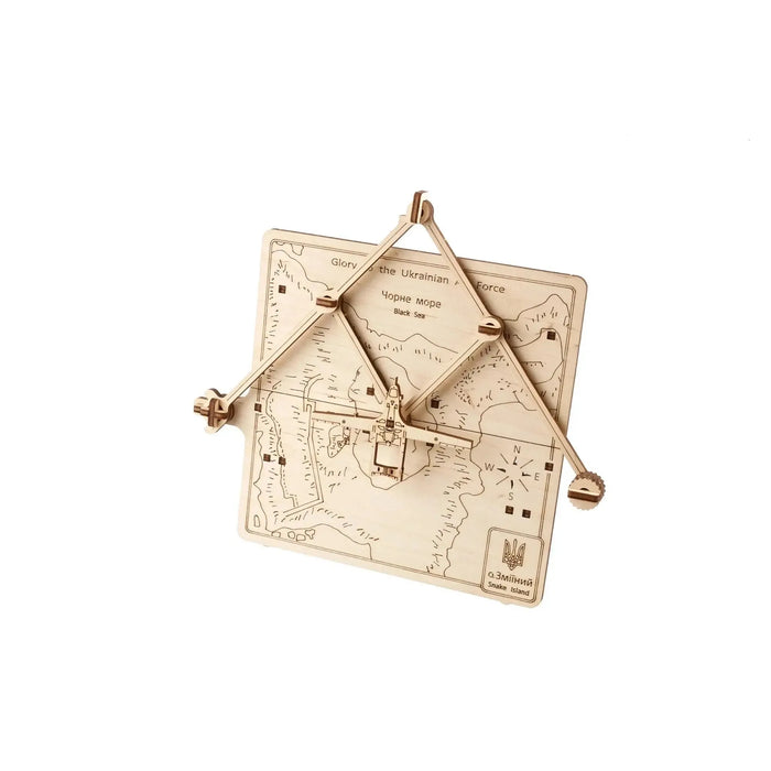 Liberation of Snake Island Wood Model Kit UGEARS - for just $15.99! 