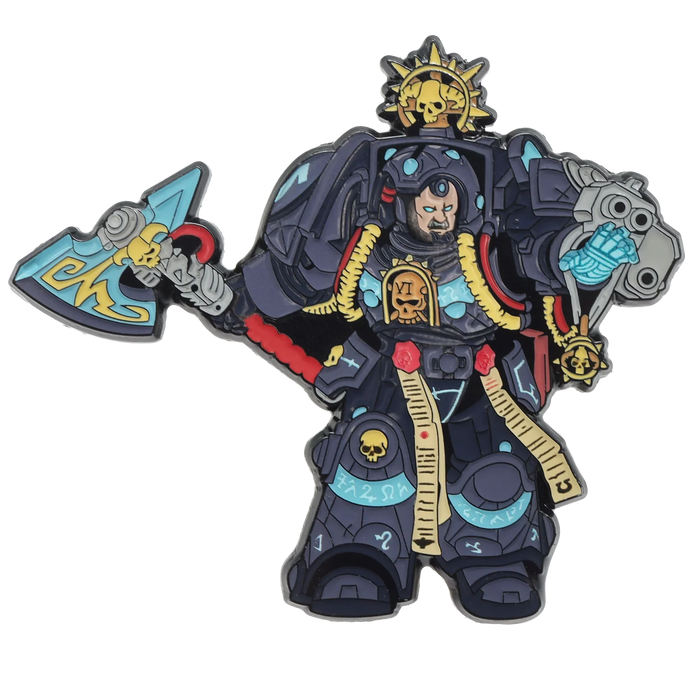 Foam Brain Mystery Loot: 40K Enamel Pins - Ultramarines vs Tyranids - for just $11.99! 