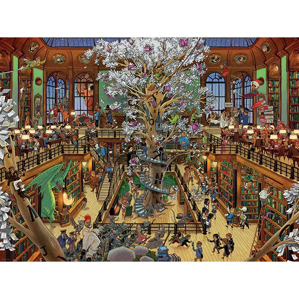 Library 1500 Piece Jigsaw Puzzle Heye - for just $39.99! 