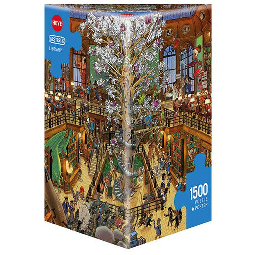 Library 1500 Piece Jigsaw Puzzle Heye - for just $39.99! 