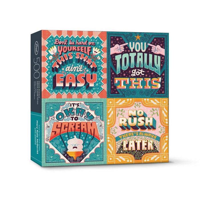 Life Lessons 500 Piece Jigsaw Puzzle Fred - for just $17.99! 