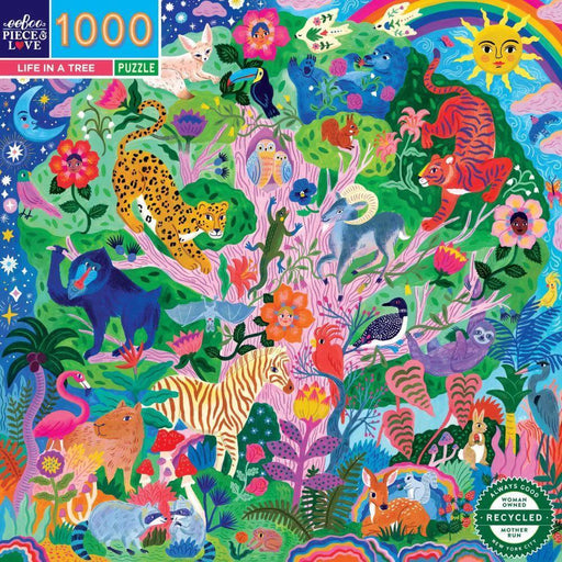 Life in a Tree 1000 Piece Jigsaw Puzzle eeBoo - for just $26.99! 