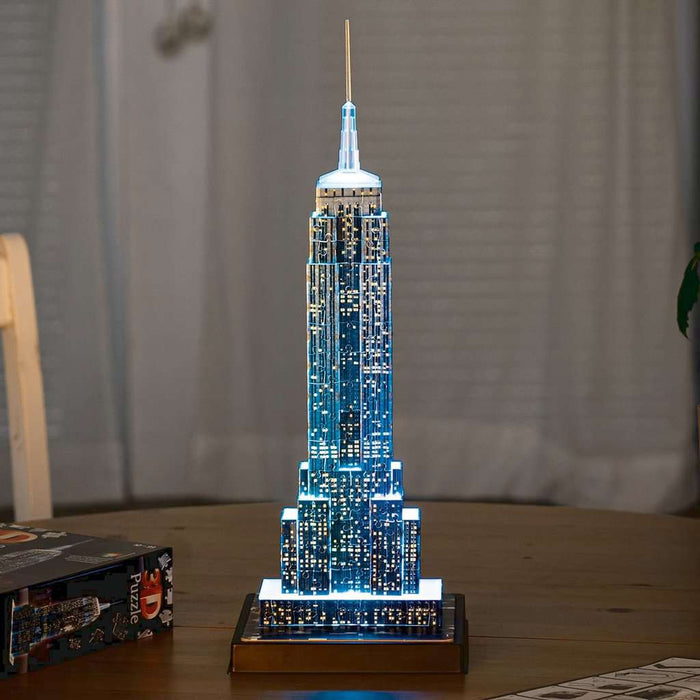 Light-Up Empire State Building 228 Piece 3D Jigsaw Puzzle Ravensburger - for just $44.99! 