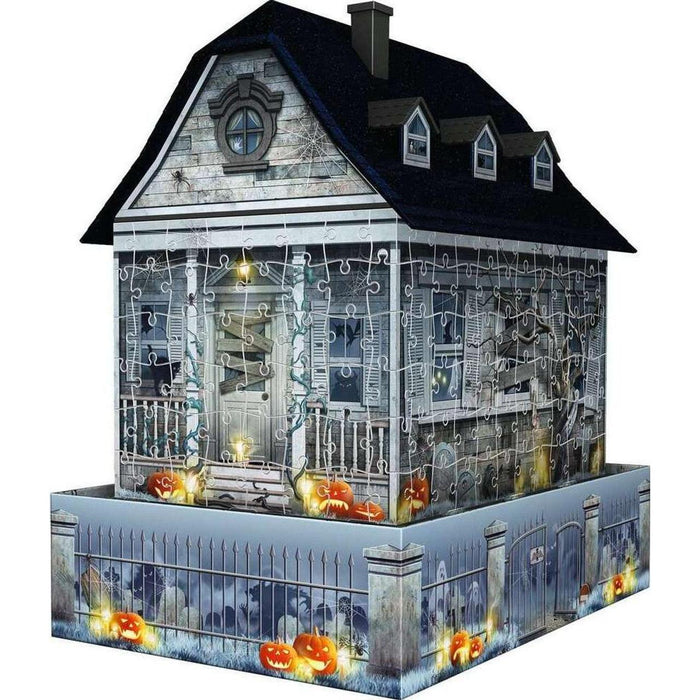 Light-Up Haunted House 257 Piece 3D Jigsaw Puzzle Ravensburger - for just $44.99! 