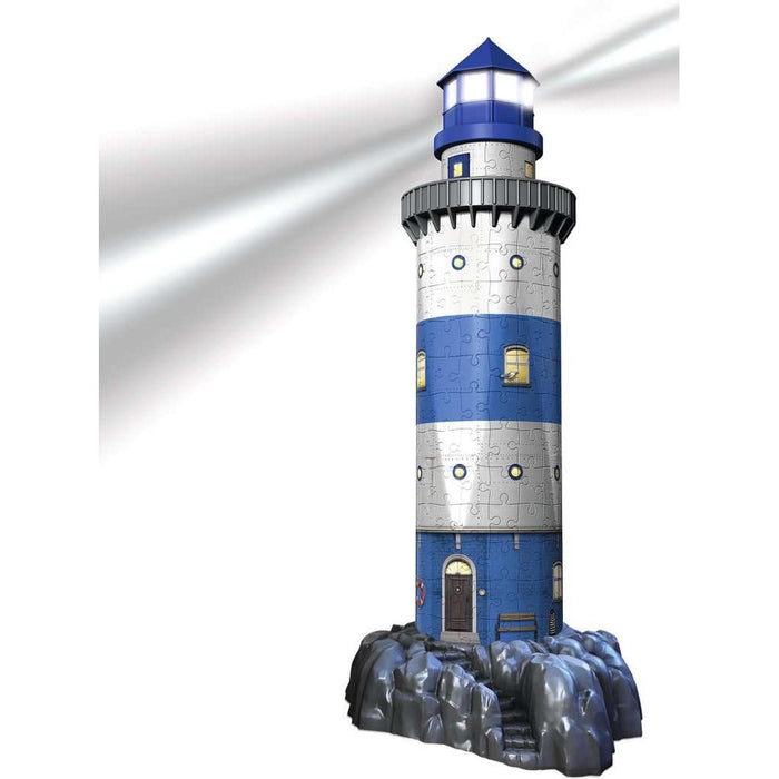 Light-Up Lighthouse 219 Piece 3D Jigsaw Puzzle Ravensburger - for just $44.99! 