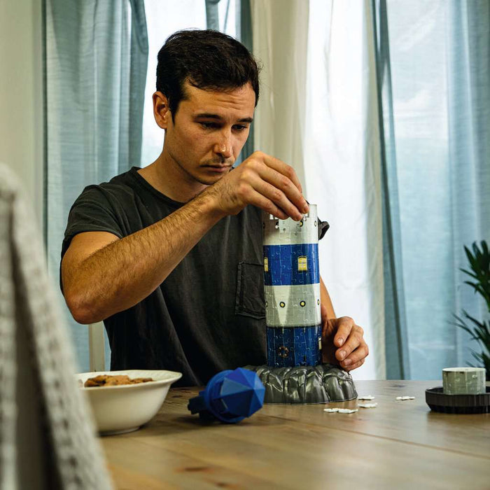 Light-Up Lighthouse 219 Piece 3D Jigsaw Puzzle Ravensburger - for just $44.99! 