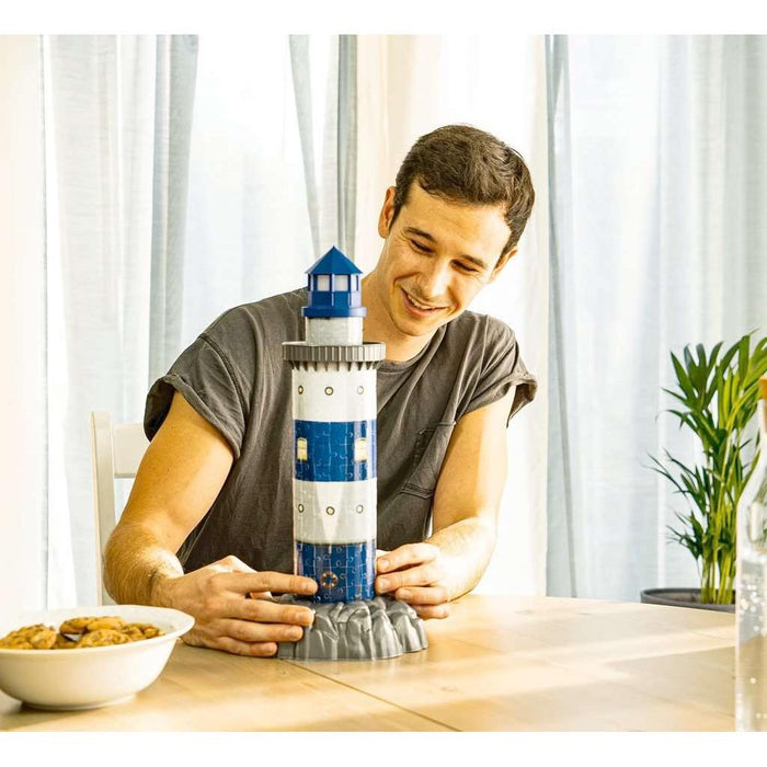 Light-Up Lighthouse 219 Piece 3D Jigsaw Puzzle Ravensburger - for just $44.99! 