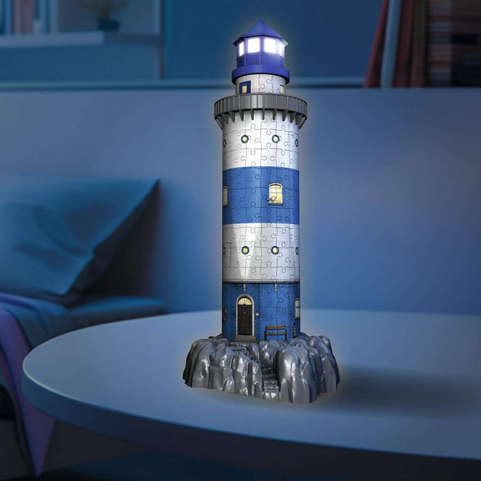 Light-Up Lighthouse 219 Piece 3D Jigsaw Puzzle Ravensburger - for just $44.99! 