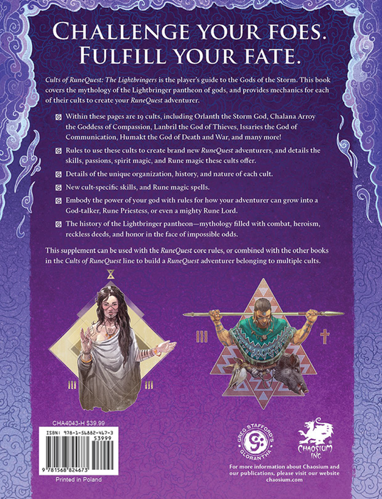 RuneQuest RPG: Cults of RuneQuest - The Lightbringers - for just $39.99! 
