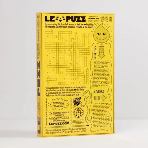Lighten Up 500 Piece Jigsaw Puzzle Le Puzz - for just $19.99! 