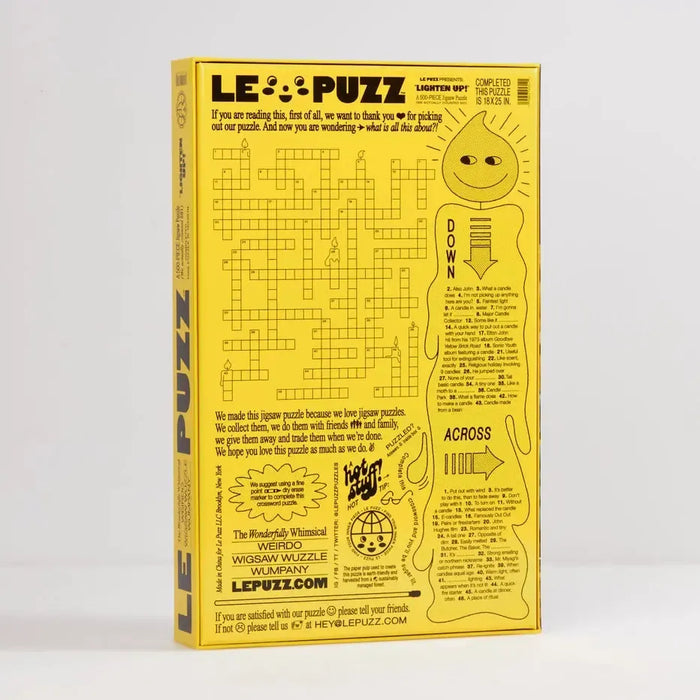 Lighten Up 500 Piece Jigsaw Puzzle Le Puzz - for just $39.99! 