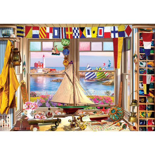 Lighthouse 550 Piece Jigsaw Puzzle in Tin Eurographics - for just $24.99! 