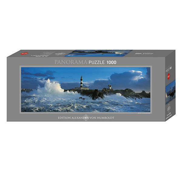Lighthouse Le Créac'h 1000 Piece Panoramic Jigsaw Puzzle Heye - for just $29.99! 