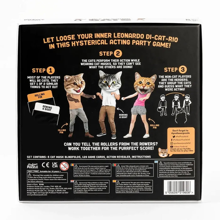 Like Herding Cats - Hysterical Acting Charades Party Game - Professor Puzzle - for just $24.99! 