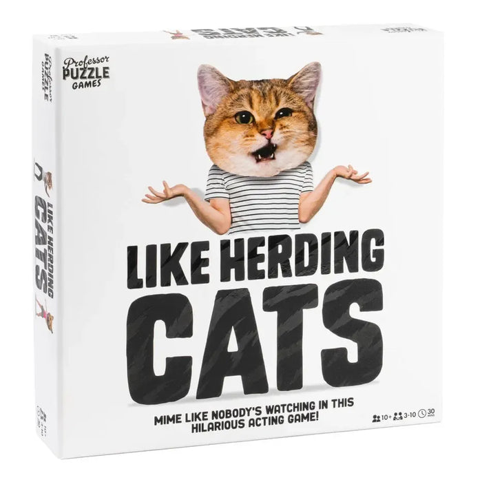 Like Herding Cats - Hysterical Acting Charades Party Game - Professor Puzzle - for just $24.99! 