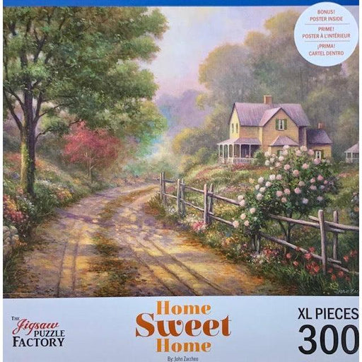 Lilac Morning Home Sweet Home 300 Piece Jigsaw Puzzle Leap Year - for just $14.99! 