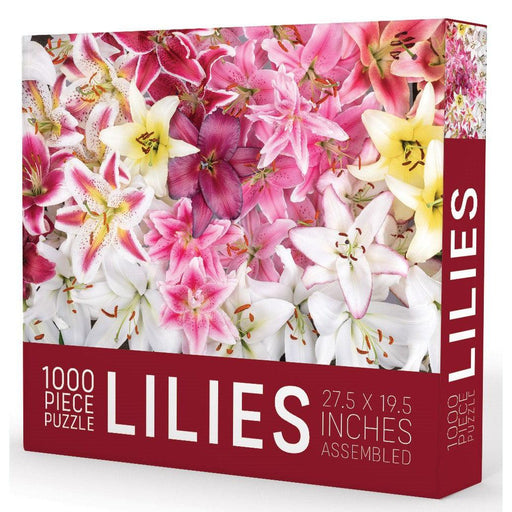 Lilies 1000 Piece Jigsaw Puzzle Gibbs Smith - for just $19.99! 