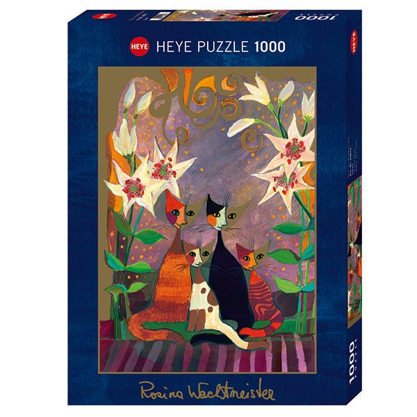 Lilies 1000 Piece Jigsaw Puzzle Heye - for just $29.99! 