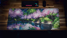 "Midnight Petals" — Cherry Blossom Deskmat - for just $49.95! 