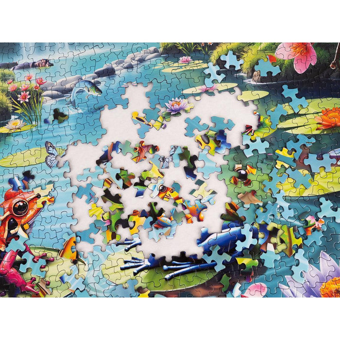 Lily Pond Paradise 1000 Piece Jigsaw Puzzle Springbok - for just $19.99! 