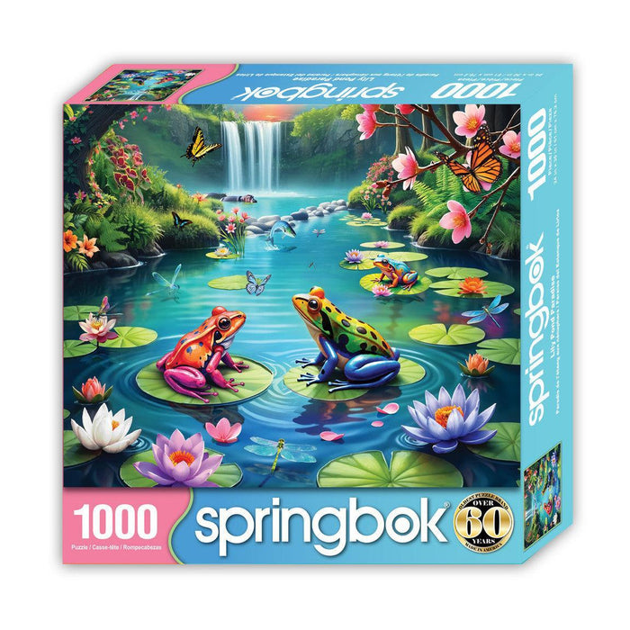 Lily Pond Paradise 1000 Piece Jigsaw Puzzle Springbok - for just $19.99! 