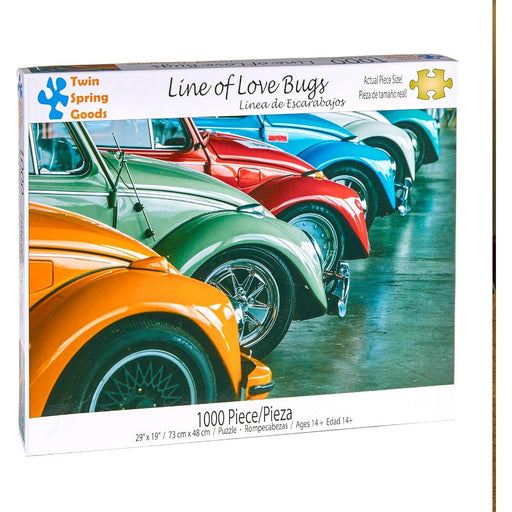 Line of Love Bugs 1000 Piece Jigsaw Puzzle Twin Spring - for just $19.99! 