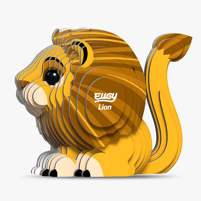 Lion 3D Cardboard Model Kit Eugy - for just $11.99! 