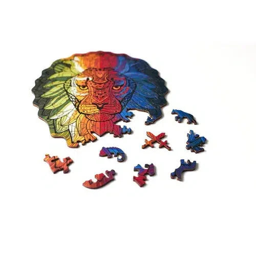 Lion 70 Piece Wooden Jigsaw Puzzle Geek Toys - for just $49.99! 