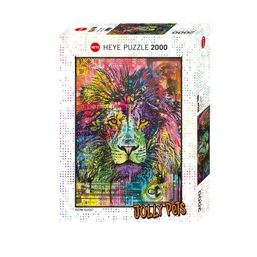 Lion's Heart Jolly Pets 2000 Piece Jigsaw Puzzle Heye - for just $49.99! 