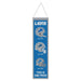 Detroit Lions 8" x 32" Wool Banner - for just $44.99! 