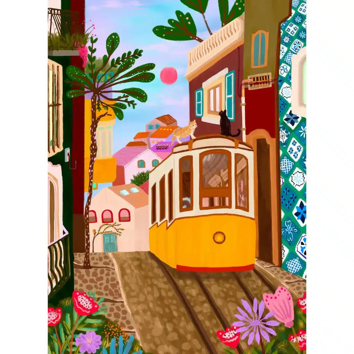 Lisbon 1000 Piece Jigsaw Puzzle Puzzledly - for just $24.99! 