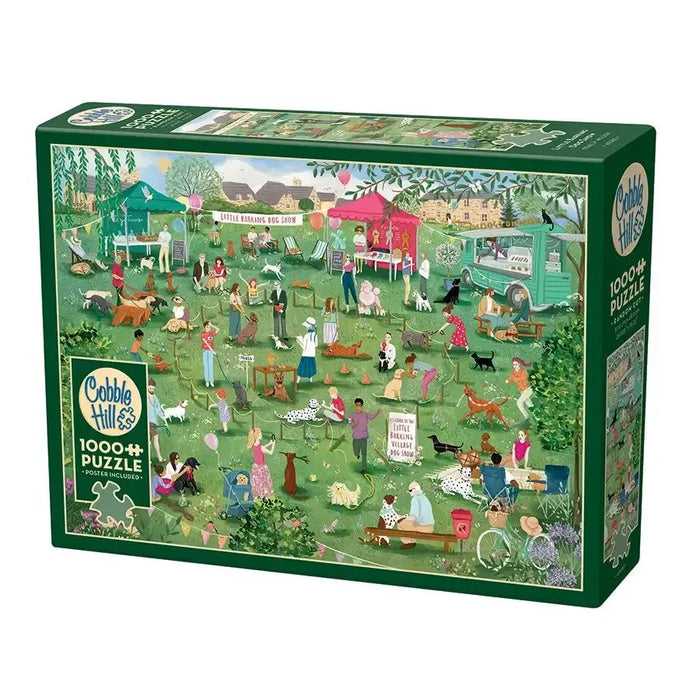Little Barking Dog Show 1000 Piece Jigsaw Puzzle Cobble Hill - for just $19.99! 