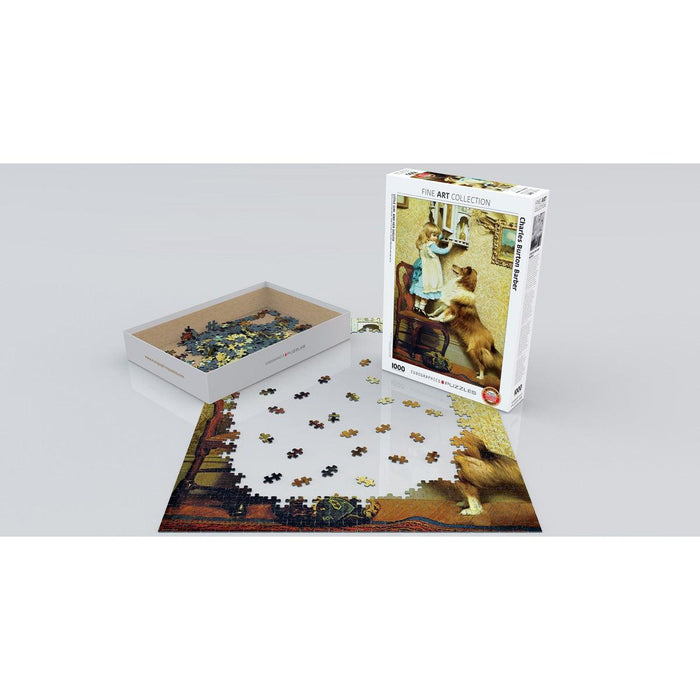 Little Girl & Her Sheltie 1000 Piece Jigsaw Puzzle Eurographics - for just $21.99! 