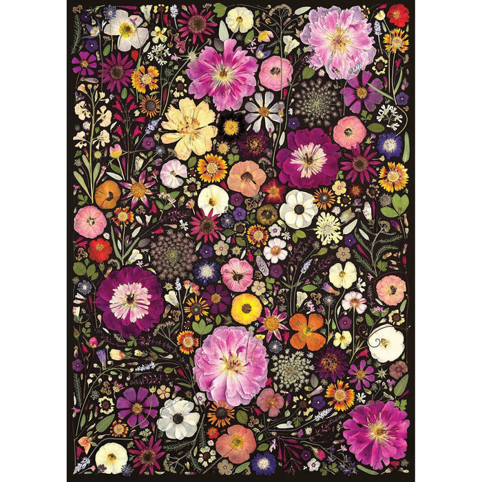 Little Hollow & Red Daisy Flower Press 500 Piece Jigsaw Puzzle Cobble Hill - for just $17.99! 
