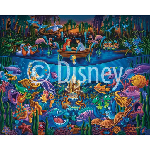 Little Mermaid Part of Your World 500 Piece Jigsaw Puzzle Disney x Dowdle - for just $24.99! 