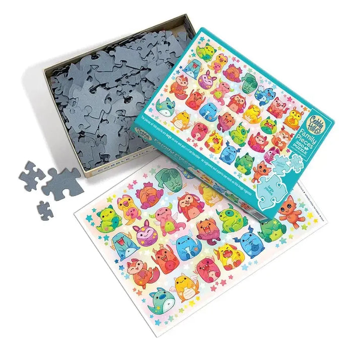 Little Monsters 350 Piece Family Jigsaw Puzzle Cobble Hill - for just $17.99! 