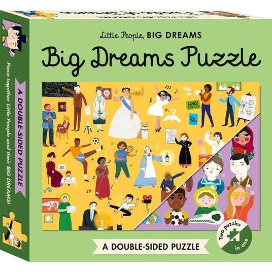 Little People Big Dreams 100 Piece Double-Sided Jigsaw Puzzle Kaddo - for just $17.99! 