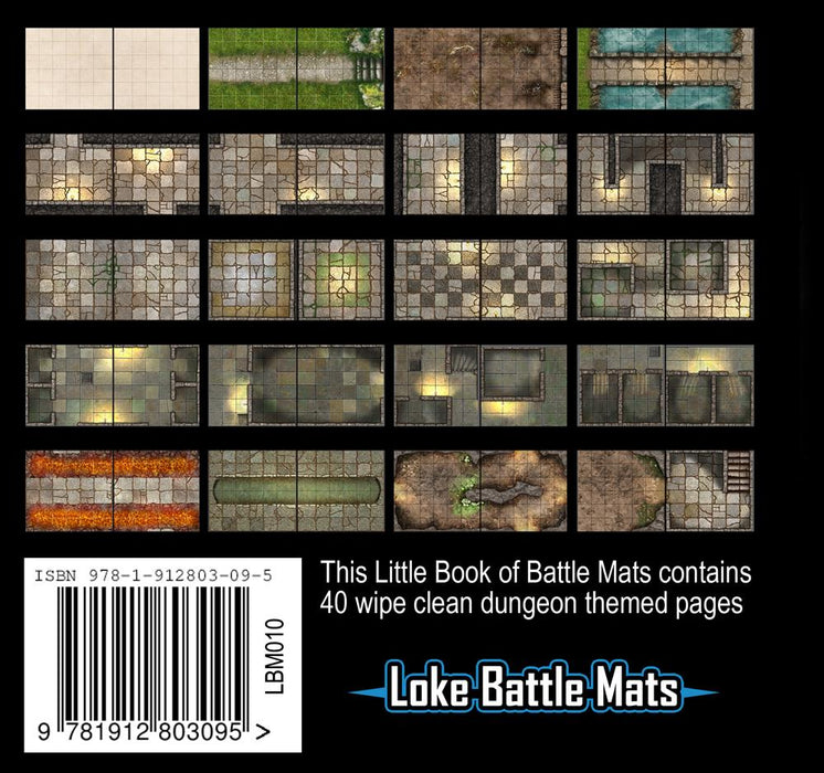 Little Book of Battle Mats: Dungeon Edition - for just $12.99! 