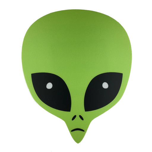 Little Green Man Alien Head Sticker - for just $3.50! 