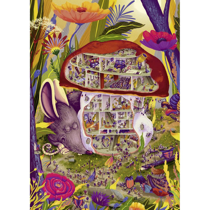 Living Mushroom Super Friends 1000 Piece Jigsaw Puzzle Heye - for just $29.99! 